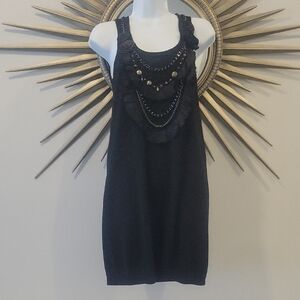 Nanette Lapore Elegant Black Sleeveless Dress